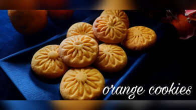 Συνταγή για μπισκότα πορτοκαλιού σε στυλ αρτοποιίας